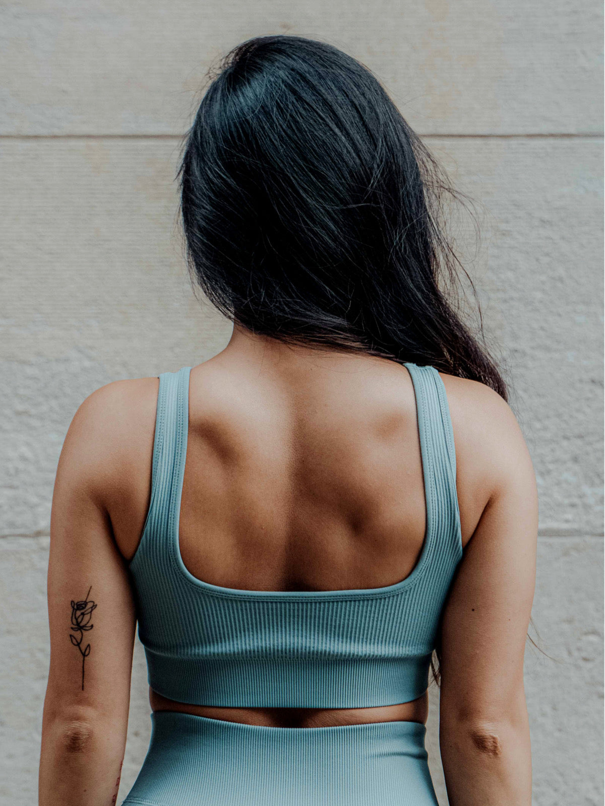 Sports Bra - Agave Blue