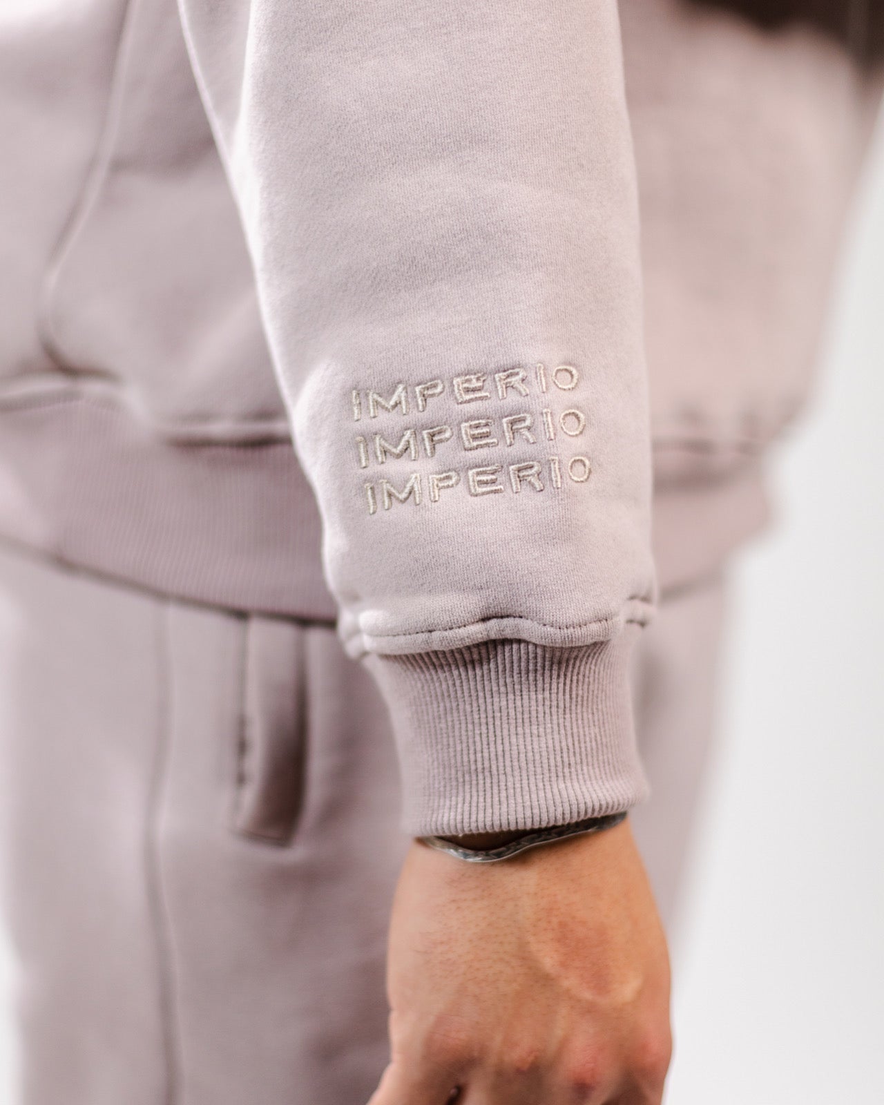 Legacy Taupe Crewneck