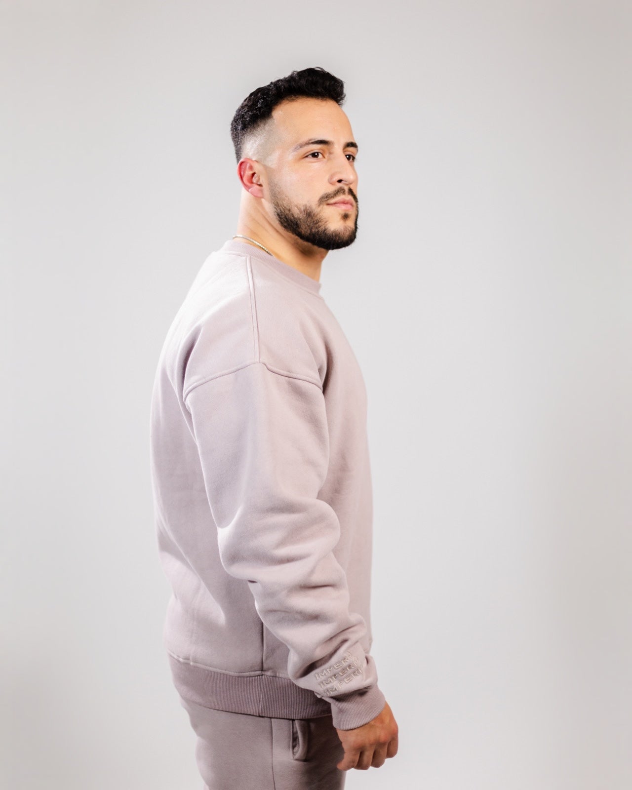 Legacy Taupe Crewneck