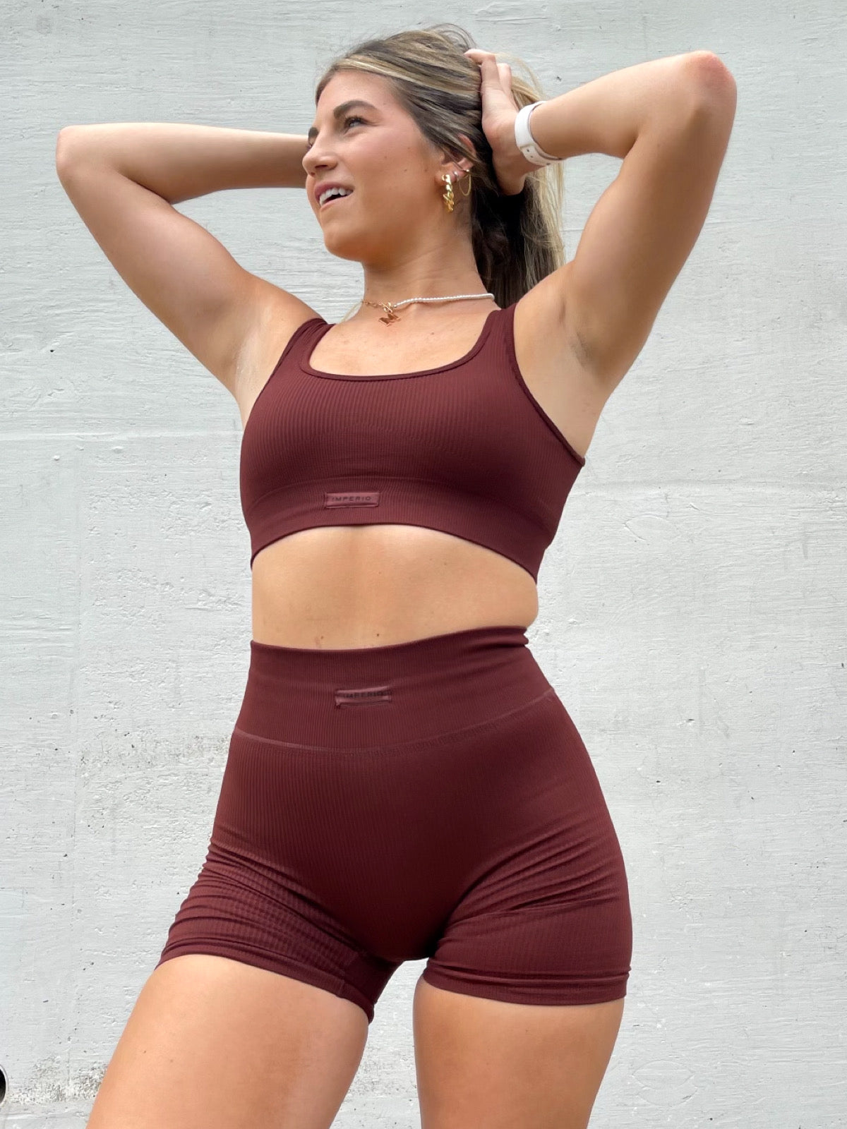 Sports Bra- Espresso Brown