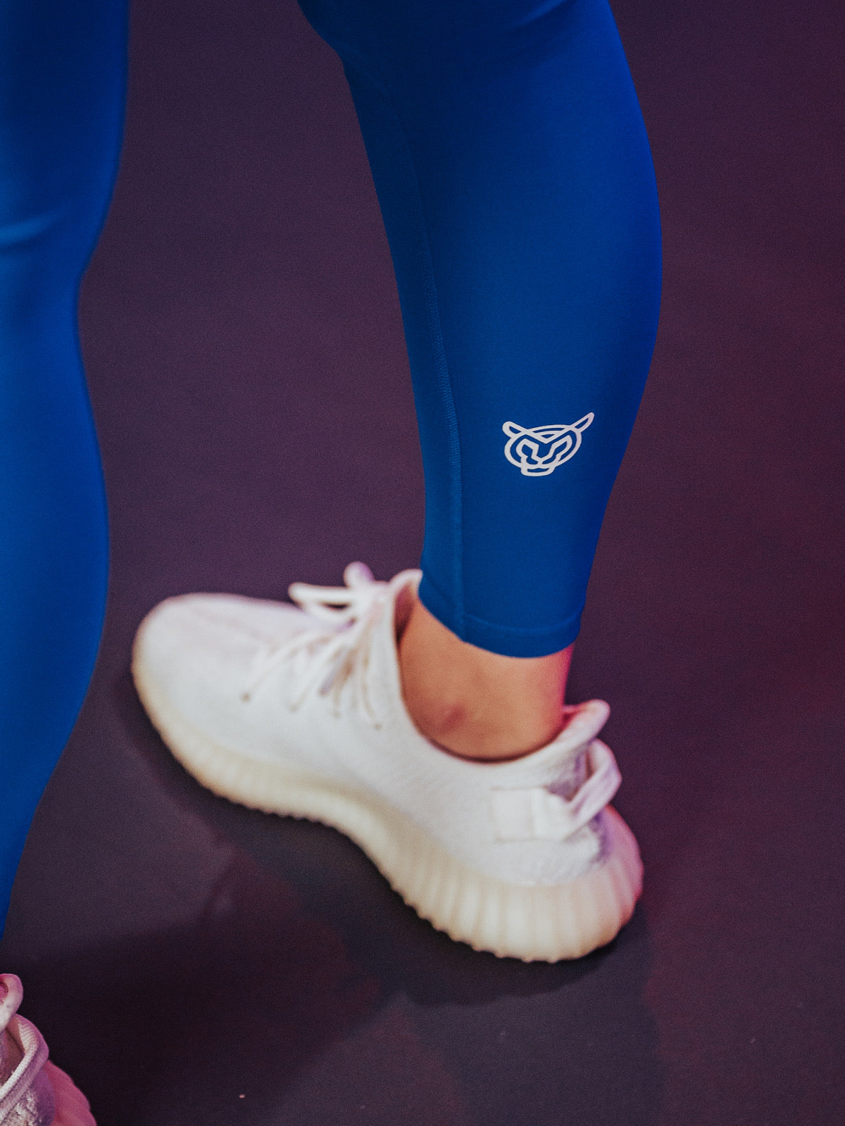 7/8 Activa High Waisted leggings- Marina Blue